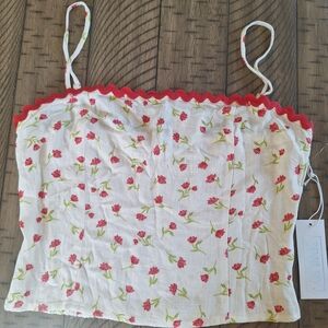 Sienna Sky Floral Crop Top